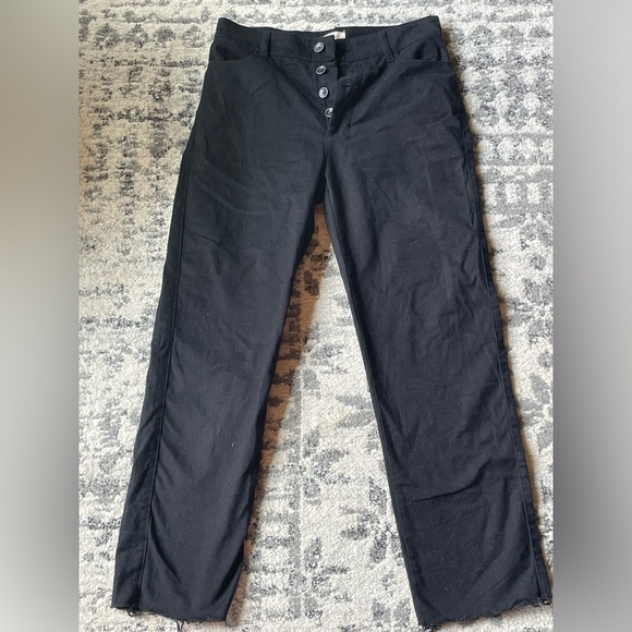 Black button up jeans - Picture 1 of 2